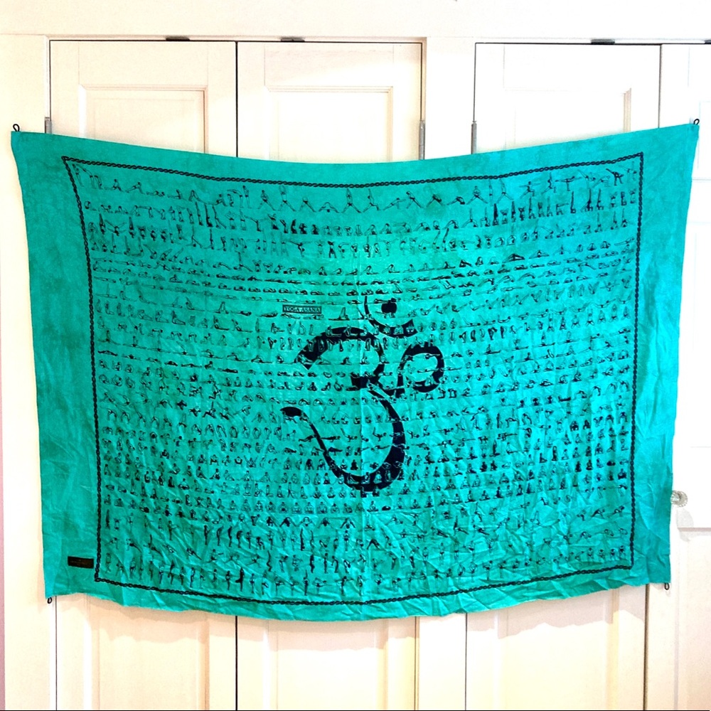 Yoga Large Wall or Floor Tapestry